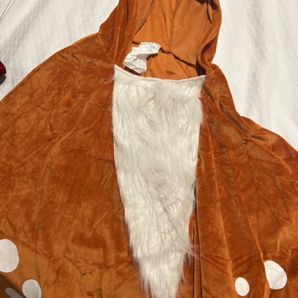 Halloween costume - deer poncho